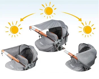 Univerzálny Kočík Baby Príslušenstvo slnečník Prepravu Slnečná Clona pokryvom pre Dieťa Dojčatá Auto v Pohode Sídlo Odolná proti UV žiareniu Klobúk