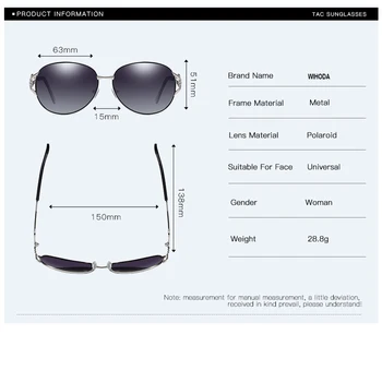 2020 Žena Gradient Objektív Diamond-pokrytej Polarizované slnečné Okuliare, Módne dámske Slnečné okuliare UV Blokovanie Odtieňoch s Box S501