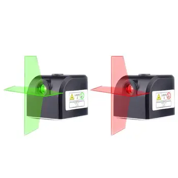 Prenosný Laser Úrovni Červená Zelená Horizontálne Vertikálne Cross-Line Mini Laser Úrovni