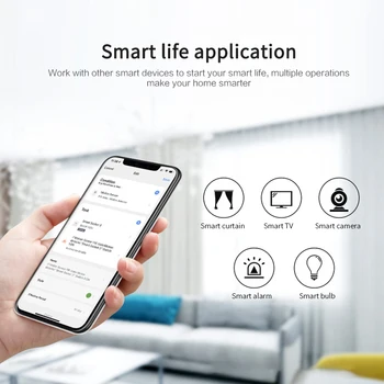 Tuya WiFi PIR Čidlo Smart Home Infračervený Pasívny Detektor Bezpečnosti proti Vlámaniu, Snímač Diaľkového ovládania Pomocou Inteligentného Života