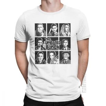 Vintage Záštitou Akadémie Banda T-Shirt Mužov Bavlnené Tričko Cha Diego Vanya Luther Allison Komické Dizajnér Tees Tlač