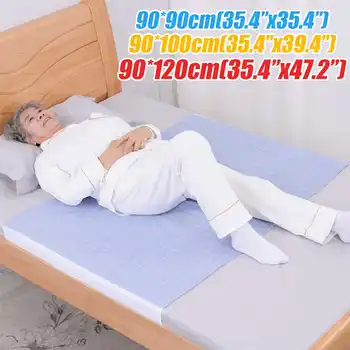 90X120CM inkontinencia pad vysoko savá Nepremokavé Umývateľný posteľ pad Underpad opakovane posteľ podložky