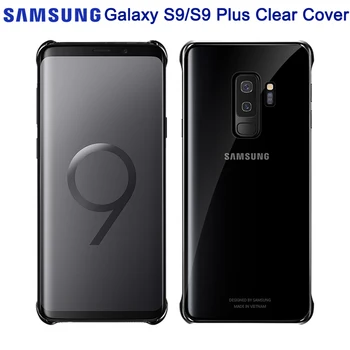 Samsung Originálne Transparentné Pokovovanie Okraji TPU Telefón puzdro Pre Samsung Galaxy S9 G9600 S9+ S9Plus G9650 Ochranný Kryt Telefónu