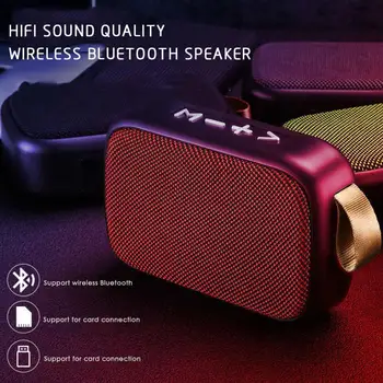 Nové Bezdrôtové Silný Bluetooth Reproduktor Prenosný Stĺpec Mini Reproduktor Bluetooth 4.2 Vonkajšie Stĺpec Soundbox S TF Karty, FM Rádio