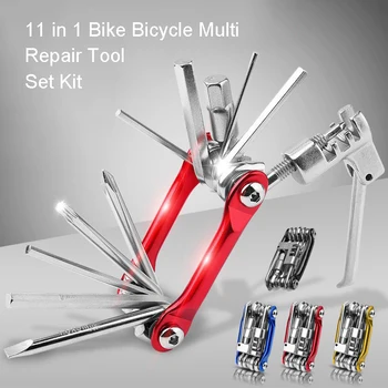 Multi-nástroj na Opravu Bicyklov Nástroje Hex Hovoril Kľúča Skrutkovač 10 V 1 Kit Set Cestnej MTB Bike Prenosné Nástroje, jazda na Bicykli