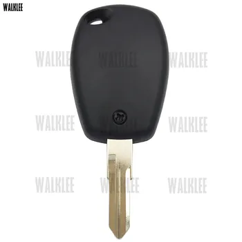 WALKLEE Diaľkové Auto Kľúča na Renault Megane Modus Kangoo Clio Logan Sandero Duster s PCF7946 alebo PCF7947 Čip