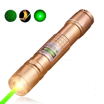 Vysoko výkonné laserové ukazovátko lov zelená lazer taktické Laserový zameriavač Pero 303 Pálenie laserpen Silný laserpointer