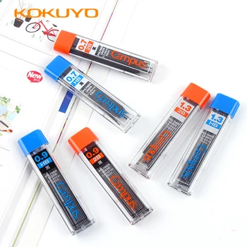 3ks Kokuyo Areáli Činnosti Viesť HB/B/2B Automatická Ceruzka Náplň 0.7/0.9/1.3 mm Kontinuálne Core Študent Náplň