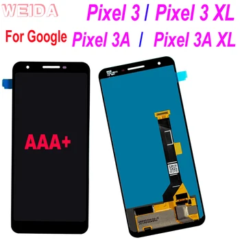 Testované na Google Pixel 3 Pixel 3 XL a Pixel 3A Pixel 3A XL LCD Displej Dotykový Displej Digitalizátorom. Montáž na Google Pixel LCD