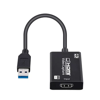 HDMI Audio Video Zachytiť Kartu 4K HDMI USB 3.0 HDMI Zariadenie na digitalizáciu Pre Vysoké rozlíšenie Obstarávacích HDMI Video Kamera