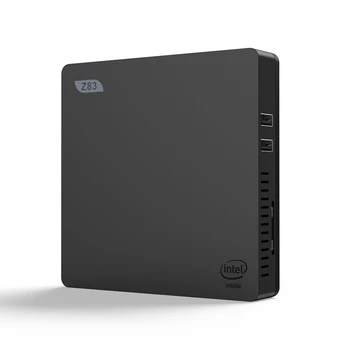 Z83 Mini PC Windows 10 Intel Atom Z8350 Quad Core 4 GB/64 GB HDMI, VGA, dual WiFi 1000M LAN Ploche win10 Licencovaný Mini počítač
