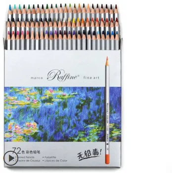 Farebná Ceruzka Ručne maľované Študent Maliarske Umelecké potreby Sfarbenie Pen Set Profesionálny Dizajn Pastelky Deti, Farebné Ceruzky