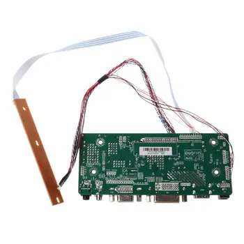 Radič Rada LCD HDMI-compat DVI, VGA, PC Audio Modul Ovládač DIY Kit 15.6