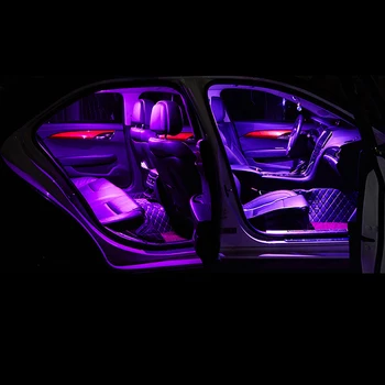 4pcs Auto LED Žiarovky Auto, Interiér Svetla Kit Dome Svetla na Čítanie batožinového priestoru Lampa Na Mitsubishi Eclipse Kríž 2018 2019 2020 Príslušenstvo