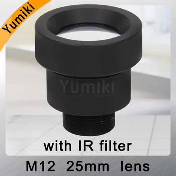 Yumiki CCTV objektív 25 mm M12*0.5 14degree 1/3