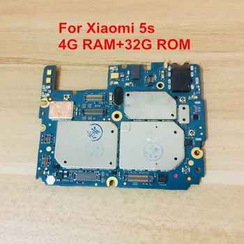 Mobilné Elektronické Panel Doske Doske Odomknutý S Čipmi Obvody Flex Kábel Pre Xiao 5S Mi 5S M5S Mi5S RAM 4GB+32 G