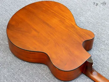 40 palcový 41 palcový klasická akustická gitara kvet vložkou hmatník s pickup s dobrými zvuk