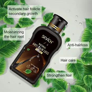 Sevich Anti-hair loss šampón starostlivosť o Vlasy Prírodné organické zázvor rast vlasov 200 ml ošetrenie Vlasov šampón