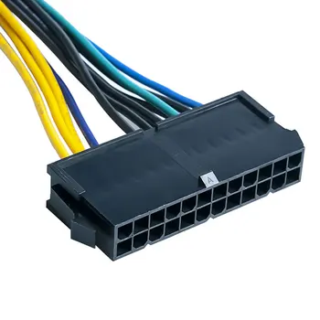 PSU 24Pin ATX, aby 18Pin Adaptér Converter Napájací Kábel Kábel pre HP Z420 Z620 pracovnú Stanicu Doske 18AWG 30 CM