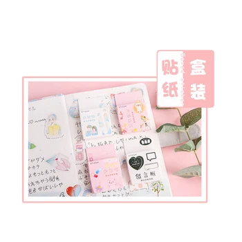 20packs/veľa Kawaii Japonská Dievča Málo Času Denník Nálepky DIY Plánovač Scarpbooking tesnenie Label Nálepka Deti kancelárske potreby