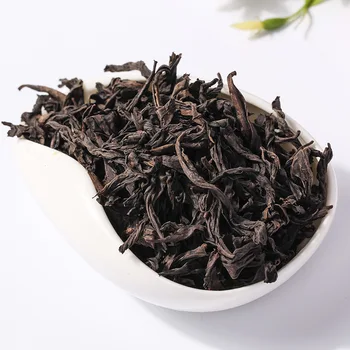 250g Čierny Čaj Dahongpao Čaj Oolong Čaj Originál Wuyi Červený Čaj Pre Starostlivosť o Zdravie Hong Pao Vákuové Balenie Kraft Papier Taška
