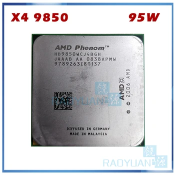 AMD Phenom X4, 9850 Quad-Core Ploche 2,5 GHz CPU HD9850WCJ4BGH HD985BWCJ4BGH 95W Socket AM2+ 940pin