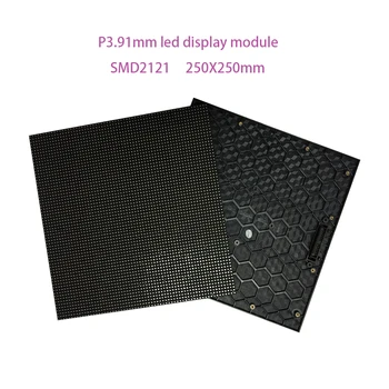 P3.91 Vonkajší Full Farebné LED Displej, 64 * 64 pixelov, Veľkosť 250x250mm, 1/16 Scan SMD 3 v 1, 3.91 mm RGB Led Modul Panel