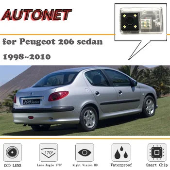 AUTONET Zálohy parkovacia kamera Pre Peugeot 206 sedan 1998~2010/HD Nočné Videnie/Parkovacia Kamera/špz fotoaparát