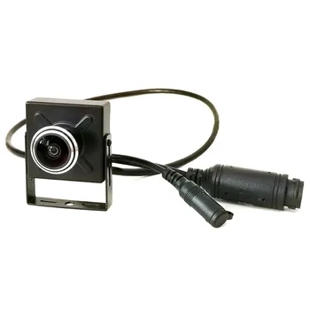 SMTKEY 5MP / 3MP / 2MP 48V POE IPC alebo DC 12V Onvif P2P Siete IP Kamera Rybie Oko 1.8 mm Objektív Široký Pohľad kovové puzdro mini IP Kamery