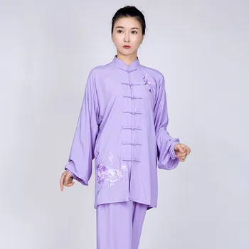 Tai Chi Oblečenie Vysokej Kvality Wushu Kung Fu Uniformy Bojových Umení Wing Chun Vyhovovali Výšivky Bežné Tradičnej Čínskej Kostýmy