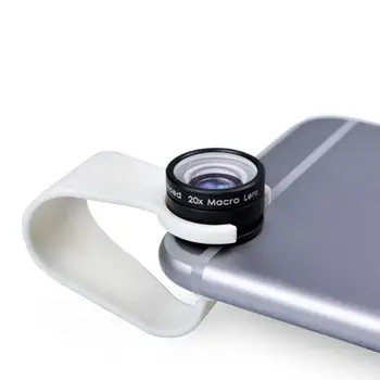 Mobilný Telefón Makro Objektív 20X Super Mobil Makro Objektívy pre Huawei xiao iPhone 6 7 8 10 Samsung Použiť Len 1 cm Vzdialenosť