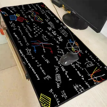 XGZ Matematický Vzorec Hráč Hrať Rohože Veľké Gaming Mousepad Podložka pod Myš, Klávesnica, Myš Mat Notebook PC Prenosný písací Stôl Pad pre CSGO DOTA