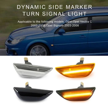 2x led zase signál tečúcej vody dynamické svetlá Na Opel Mokka X Chevrolet Trax Buick Encore auto styling lampy