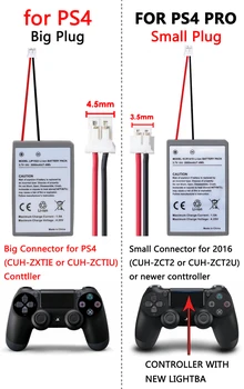2000mAh 2ks Batérie pre Sony PS4 Pro Slim Bluetooth DualShock Radič Druhej Generácie CUH-ZCT2 CUH-ZCT2U KCR1410
