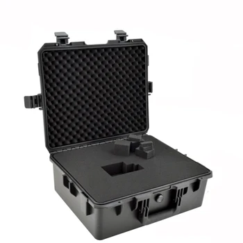 Toolbox veľké viacúčelové bezpečnostný prístroj box nepremokavé shockproof vonkajšie zariadenia nástroj prípade Pre-cut Pena Obloženie