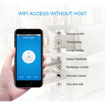 ITEAD Sonoff Základné WiFi Smart Prepínač Bezdrôtovej Domácej Automatizácie Relé Modul Domotica DIY Diaľkový ovládač Funguje s Nest, Alexa