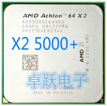 AMD CPU Athlon 64 X2 5000+ 2.6 GHz, AM2 940pin Dual-Core Procesor cpu desktop scatter kus doprava zadarmo