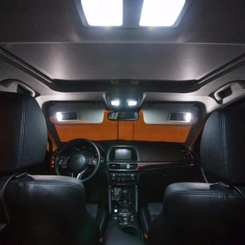 23Pcs Auto Interiérové LED Osvetlenie Žiarovky Držiak Pre BMW X5 E53 2000-2006 Biela