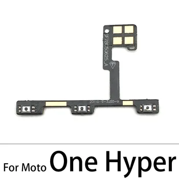 20Pcs/Veľa Pre Motorola Moto G5 G5S G6 E5 G4 Plus Hrať Power Jeden Fusion Vízia Hyper On/Off Tlačidlo ovládania Hlasitosti Tlačidlo Flex Kábel Páse s nástrojmi