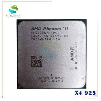 AMD Phenom X4 925 2.8 GHz Quad-Core CPU Procesor HDX925WFK42GI HDX925WFK42GM 95W Socket AM3 938pin