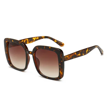 Luxusné Námestie slnečné Okuliare Ženy 2020 Vintage Dizajnér Značky Retro Slnečné Okuliare Módne Veľký Rám Žena Okulary Feminino UV400