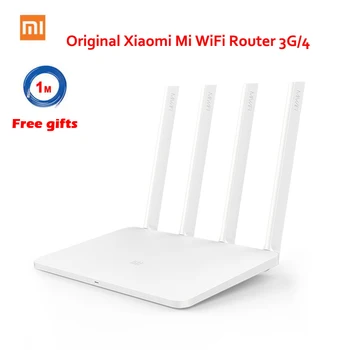 Xiao MI WiFi Bezdrôtový Smerovač 3 3G / 4 867Mbps WiFi Opakovač 4 1167Mbps 2.4 G/5 ghz Dual 128MB Kapela Flash ROM APP Control
