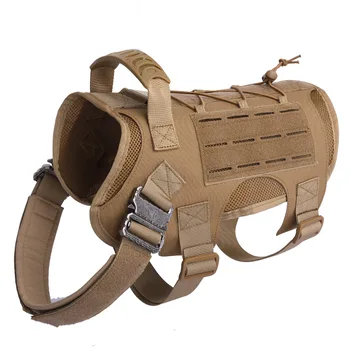 Armáda Psa Taktická Vesta Nylonu 1000D Rýchle Odomknutie Vojenské Psa Vestu Outdoor, Lov Výcvik Taktiky Zariadenia Pet Oblečenie