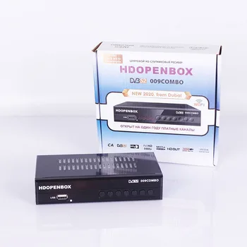 HDOPENBOX T2, DVB DVB S2 Receptor Satelitná TV Prijímač/Terestriálny Prijímač Kombinovaný Set-Top Box H. 264 MPEG4 Podpora CA DVB S2
