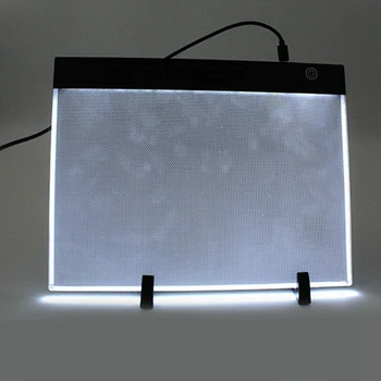 HOT-LED Light Pad 5D DIY Diamond Maľovanie Ultra-Tenké Prenosné Maľovanie A4 LED Light Pad pre Umelcov Kreslenie Skíc