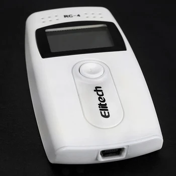 FUNN-ELITECH RC-4 USB Dátový záznamník Teploty dátová pamäť Záznamník Externý Snímač 16000 Bod