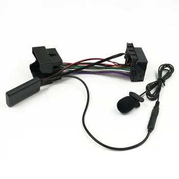 Bluetooth Postroj AUX Vstup 40Pin Port, Mikrofón handsfree Adpater Pre BMW Z4 pre MINI Cooper 12Pin Aux Port