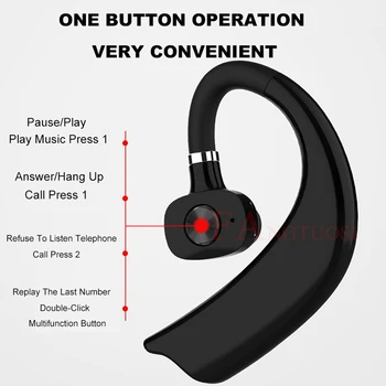 2021 nové X23 business bluetooth headset jedno ucho-v uchu univerzálny jazdy mobilný telefón ultra dlhý pohotovostný bezdrôtové