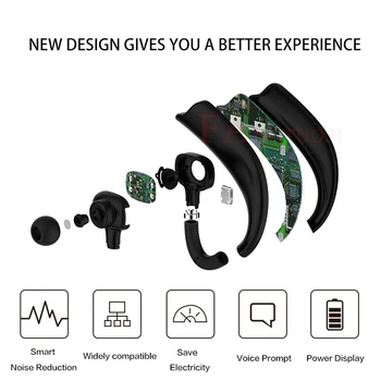 2021 nové X23 business bluetooth headset jedno ucho-v uchu univerzálny jazdy mobilný telefón ultra dlhý pohotovostný bezdrôtové