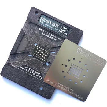 Jyrkior Pre iPhone 6/6 Plus/6s/6s Plus/8/8 X Plus NAND/PCIE Pevný Disk Module BGA Reballing Vzorkovníka Rastlín Tin Platforma